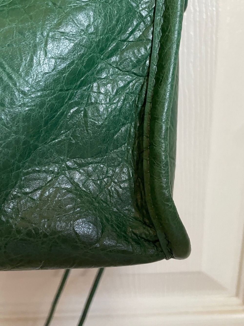 BEAUTIFUL BALENCIAGA LE CITY MINI BAG IN EMERALD GREEN PERFECT CONDITION! - Picture 12 of 15